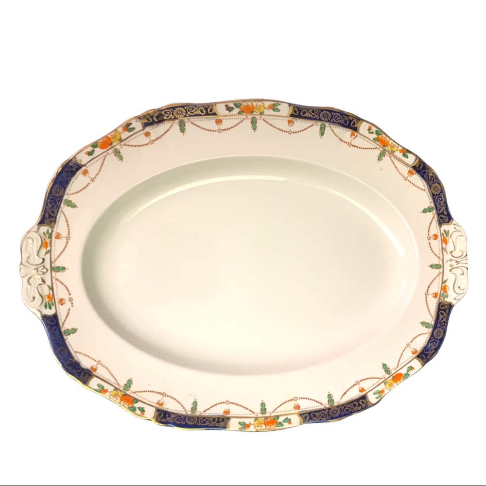 VTG 20s-30s ALFRED MEAKIN Art Nouveau Harmony Solway Tableware Serving Platter